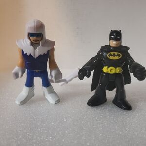 Fisher-Price Imaginext DC Super Friends Captian Cold And Batman Action Figures